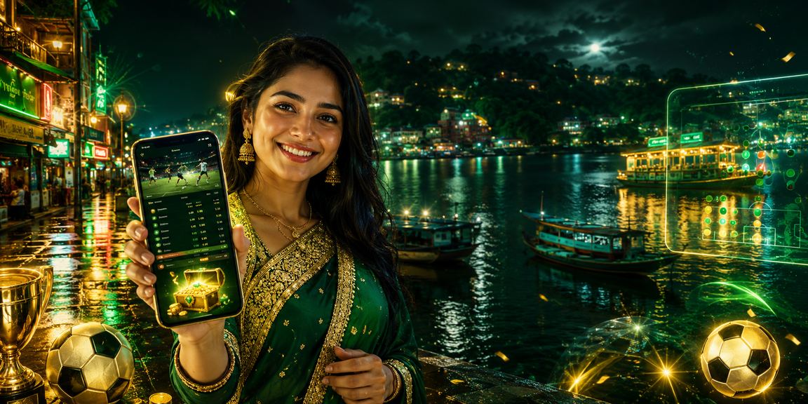 রাঙামাটিতে নিয়ন আলোয় ক্যাসিনো বেটিং পরিবেশের দৃশ্য